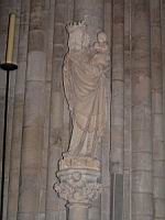 Paris - Notre Dame - Statue de la Vierge (1)